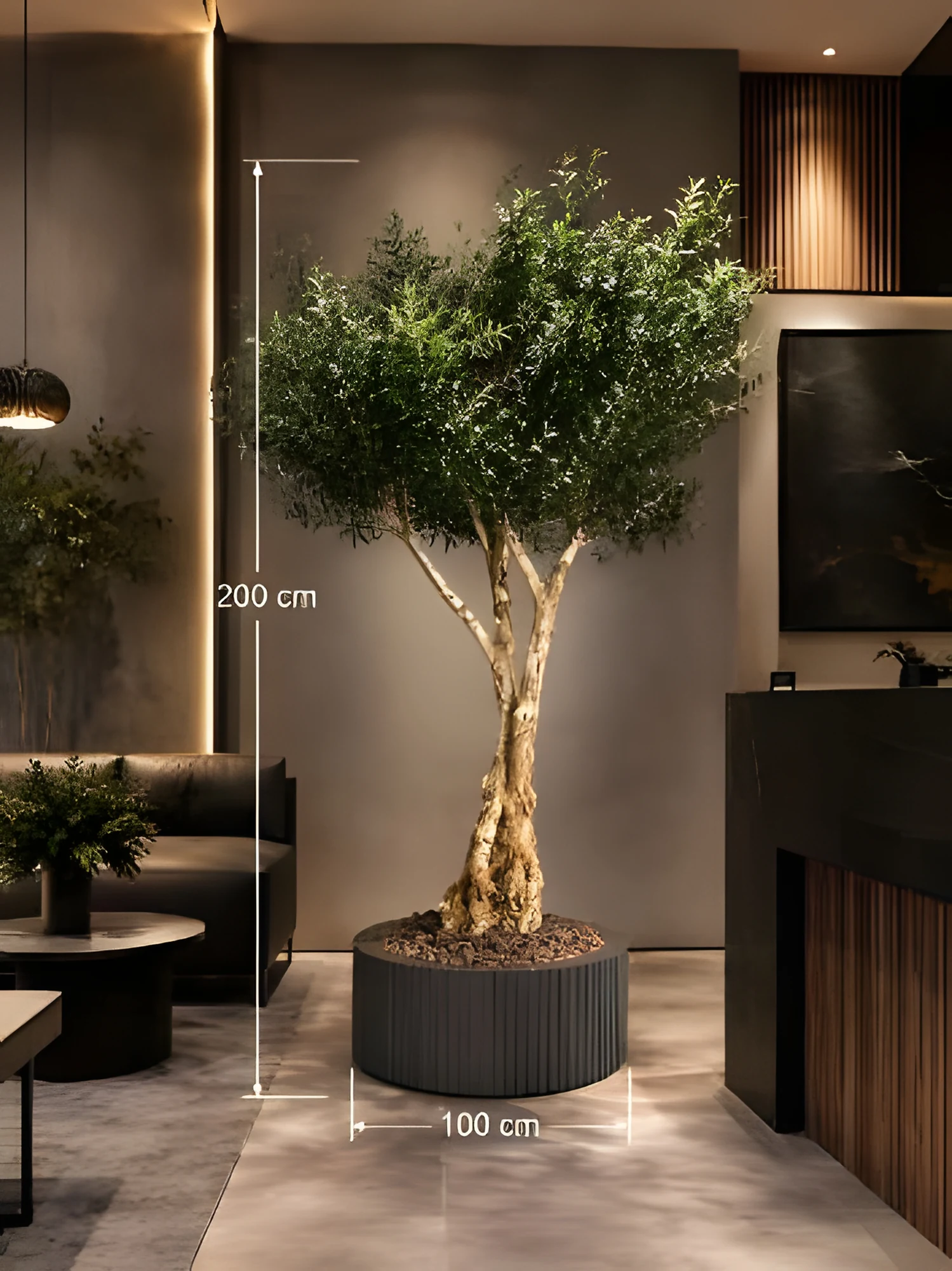 Dekoratif Zeytin Ağacı 220 cm